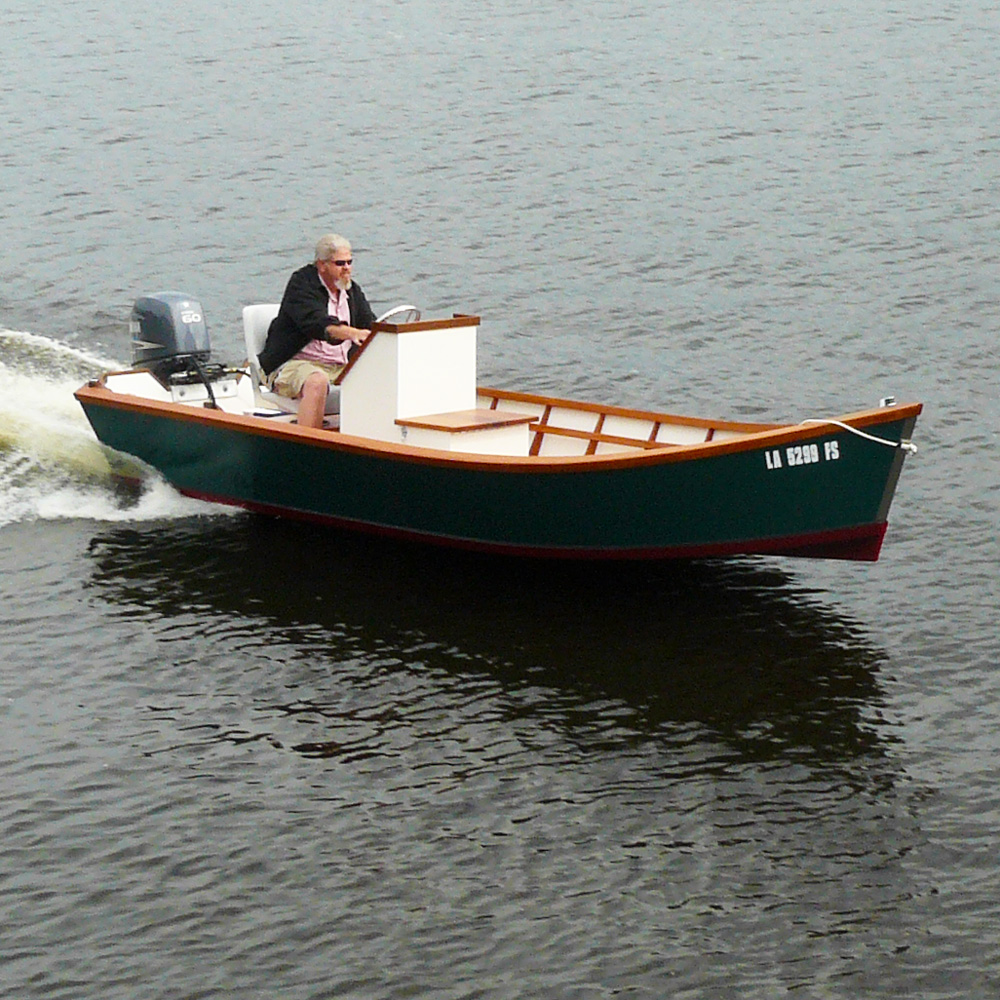 JK Wood Studio | Wooden Boats | Lake Skiff - 18' Lake Skiff